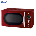 OEM 20L 700W Retro Mini Small Portable Red Counter Top Microwave Oven Price